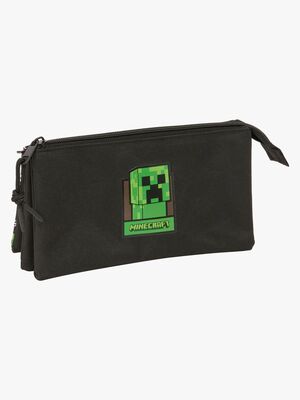 Minecraft Trippelpennfodral, Svart