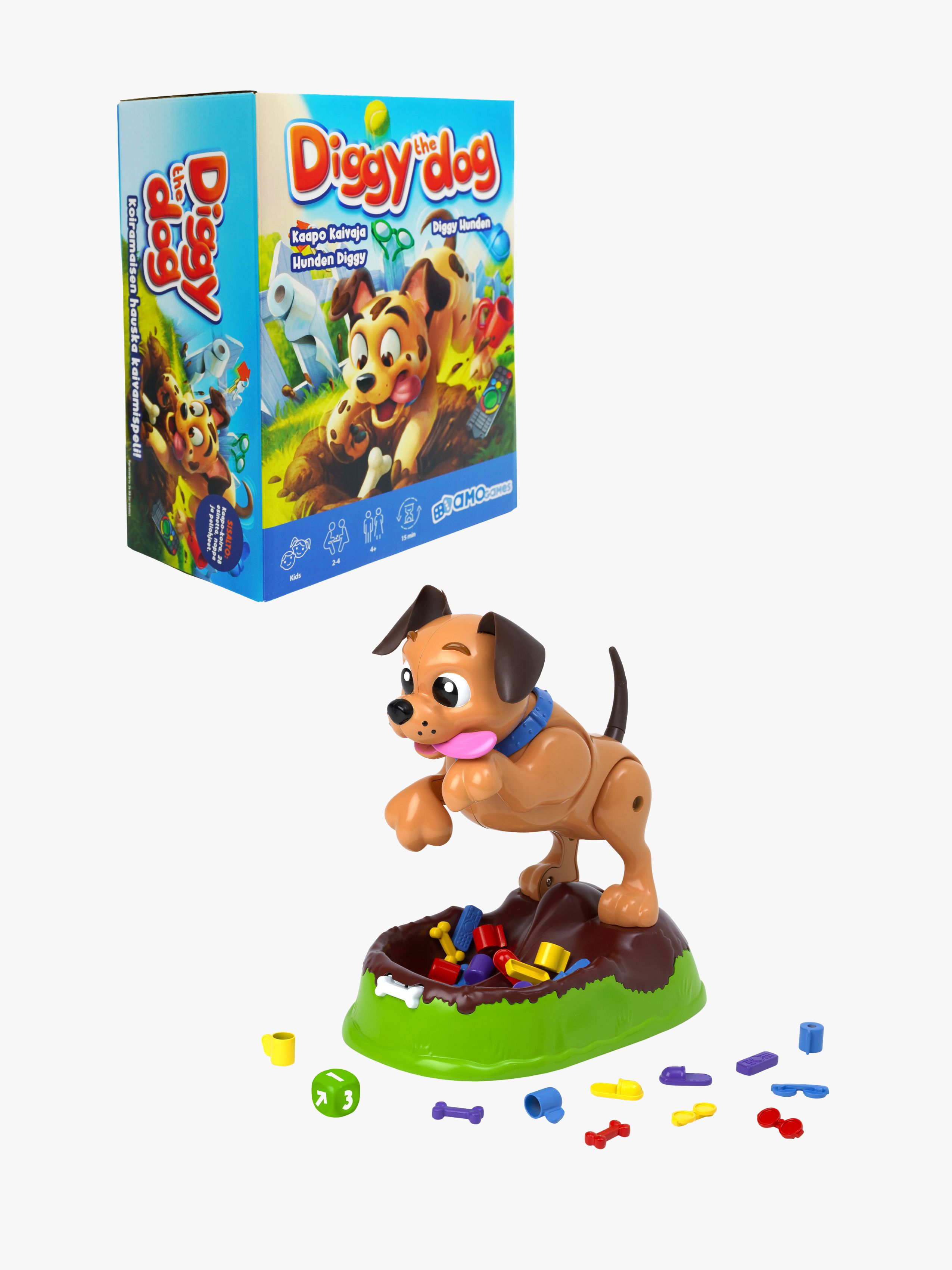 AMO Games Sällskapspel Diggy The Dog