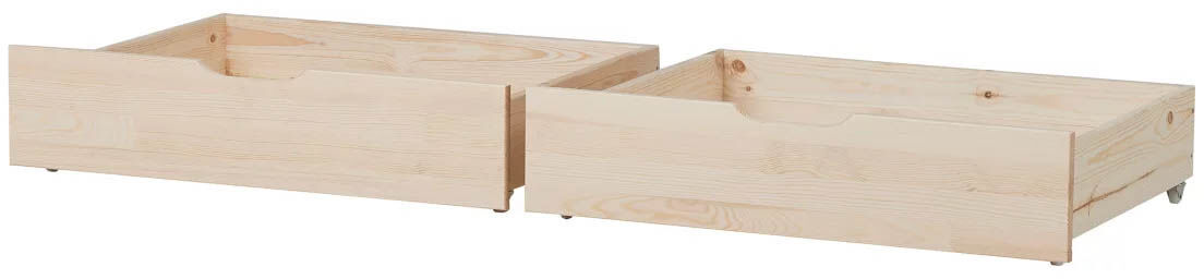 Hoppekids ECO Comfort Sänglåda 70×160 cm Trä