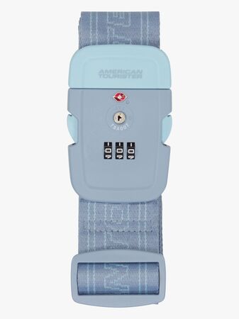 American Tourister TSA Bagagerem, Stone Blue/Blue