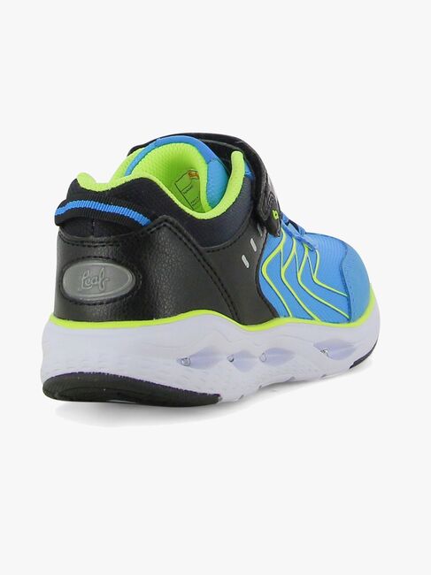 Leaf Varberg Blinkande Sneakers, Blue/Black