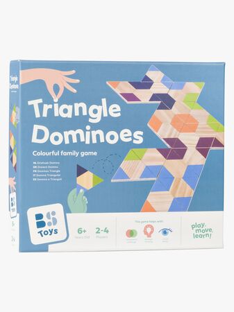 BS Toys Triangle Domino Barnspel