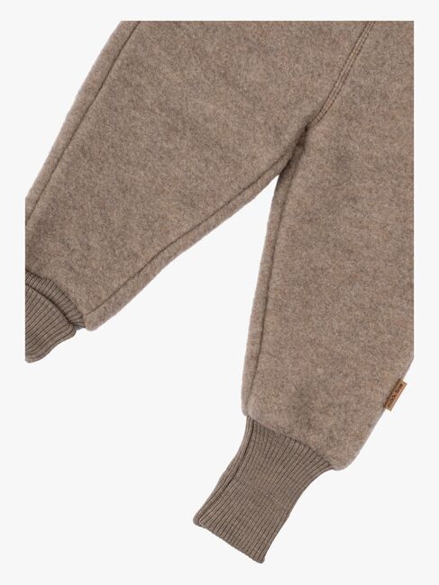 Mikk-Line Ullfleecebyxor Baby, Melange Denver