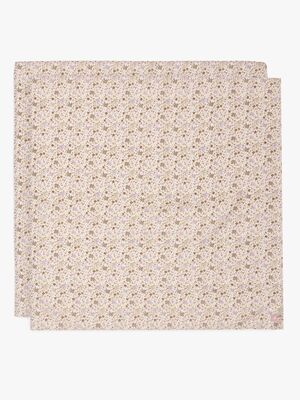 Jollein Muslinfilt 115x115 cm 2-Pack, Flower Fairies