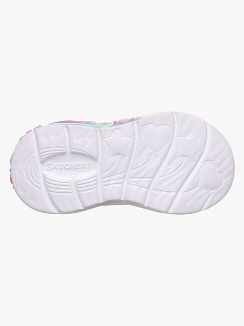 Skechers My Dreamers Lil Mermaid  Blinkande Sneakers, Purple