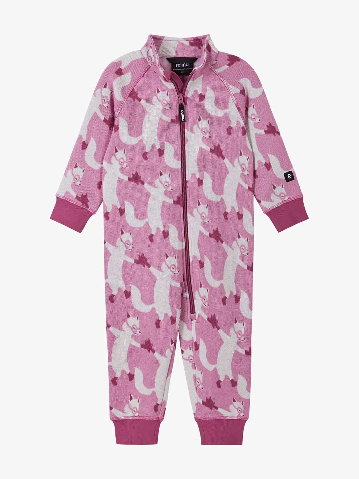 Reima Myytti Fleeceoverall, Mauve Pink