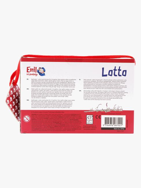 Barbo Toys Emil I Lönneberga Lotto Spel