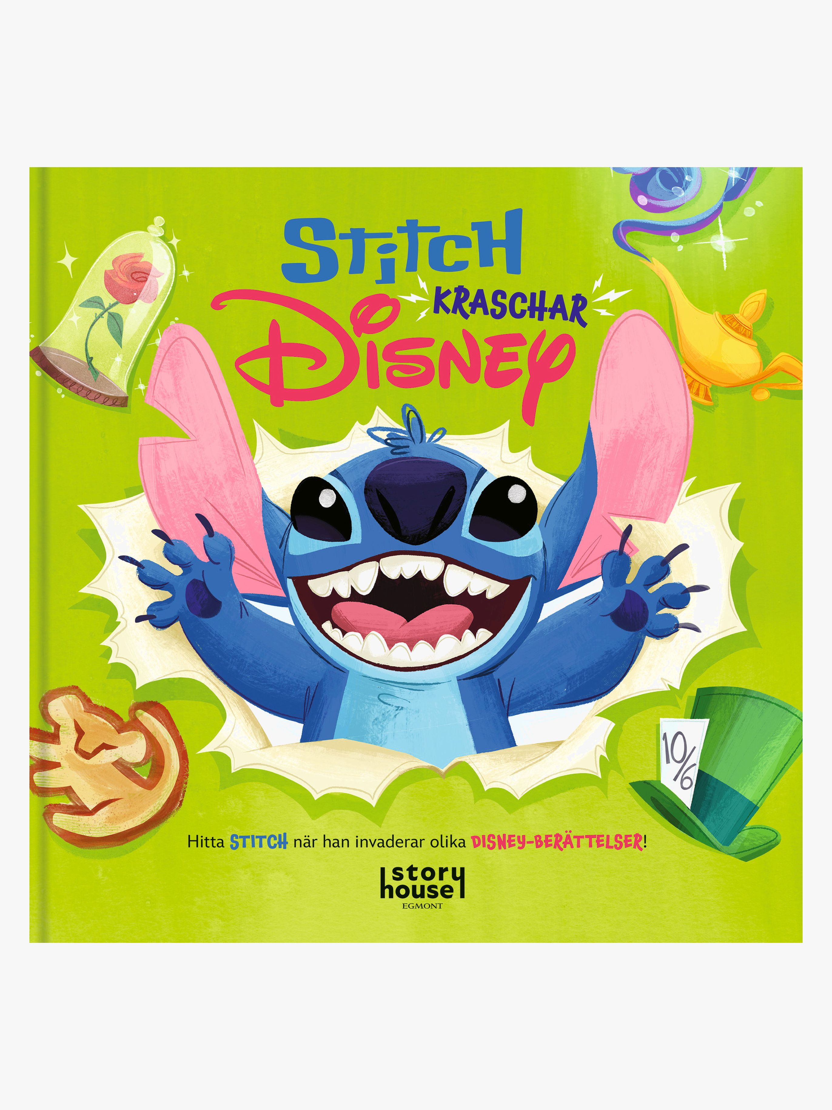 Egmont Kärnan Disney Stitch Barnbok Stitch Kraschar