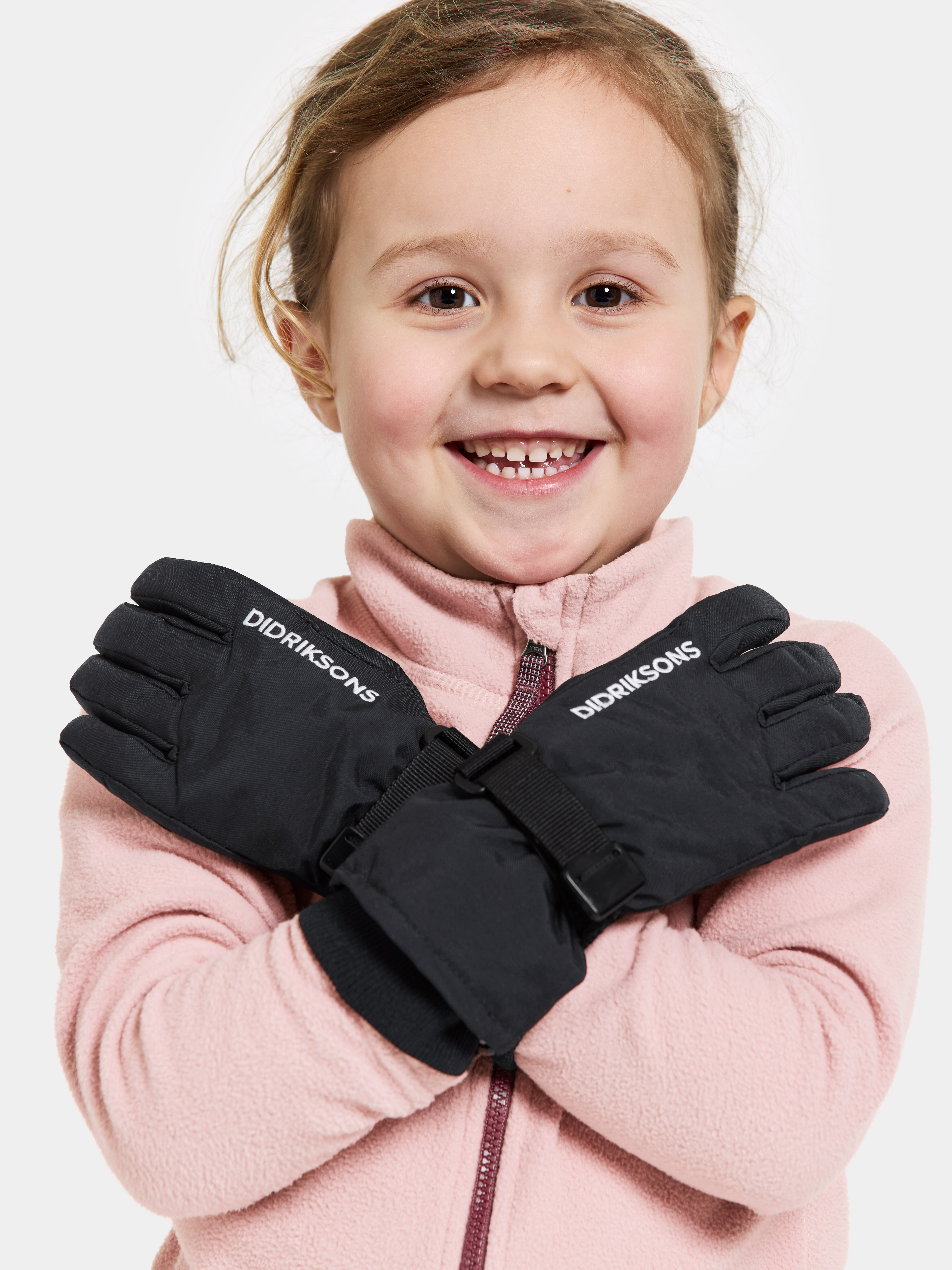 Didriksons Biggles Handskar, Black, 8-10 år - Bäst i test