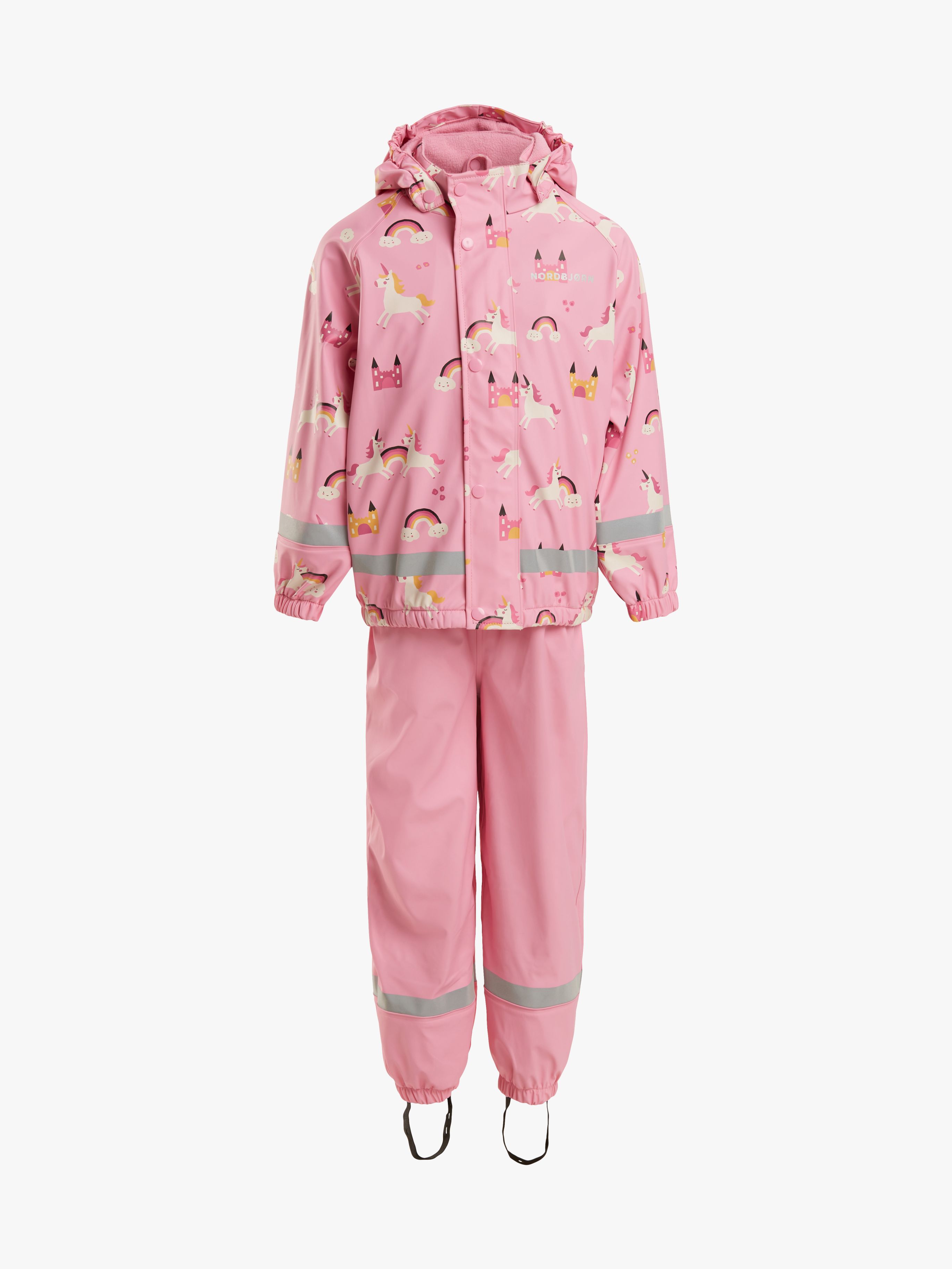 Nordbjørn Skagen Fodrat Regnställ, Unicornland Rosebloom, 86-92 - Bäst i test