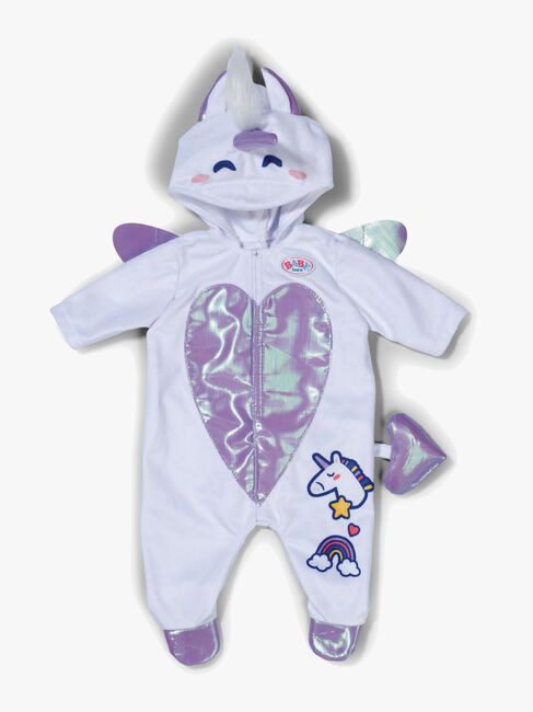 BABY born Dockkläder Onesie Enhörning 43 cm