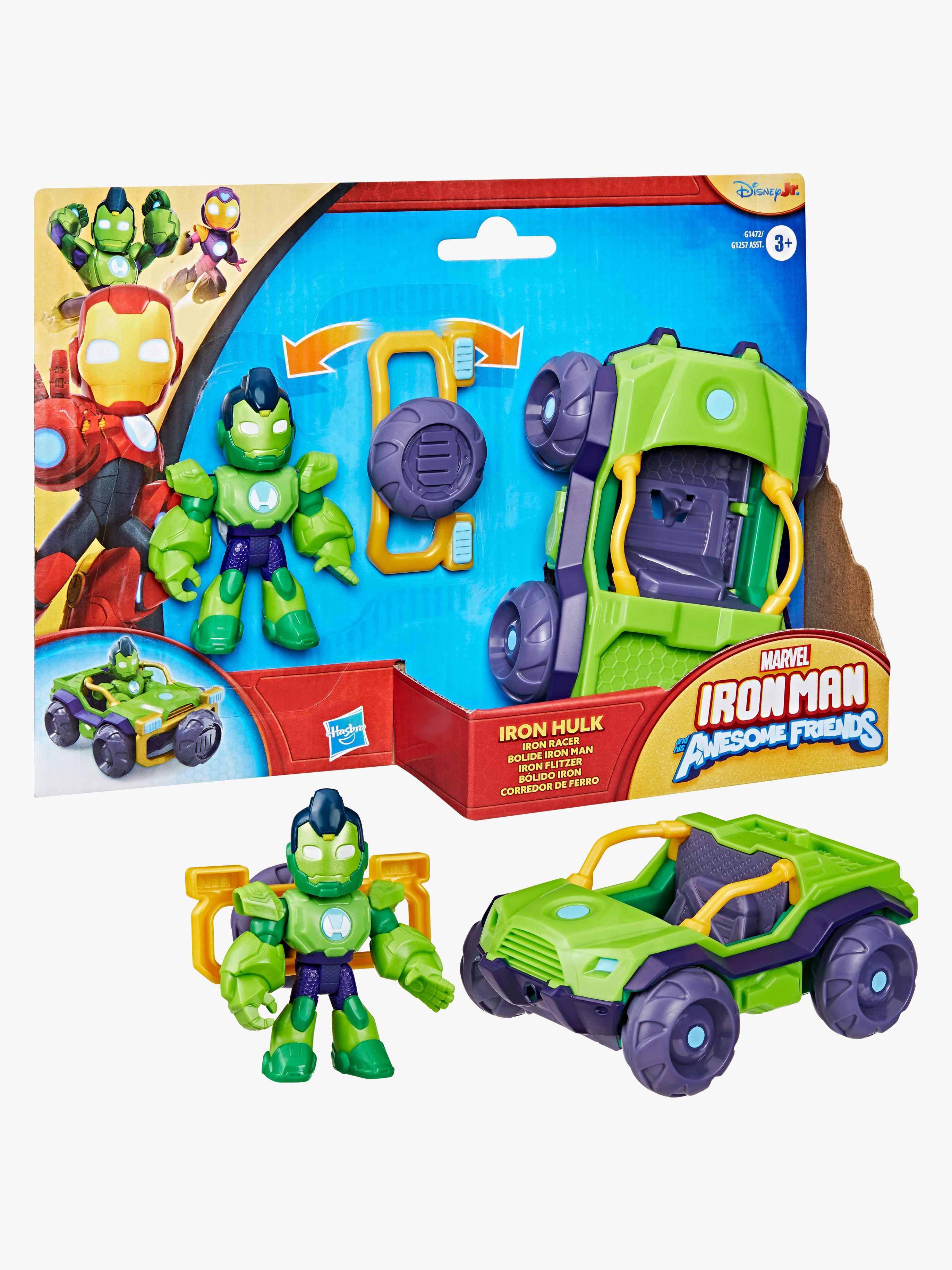 Iron Man and His Awesome Friends Actionfigur Iron Hulk 8 cm
