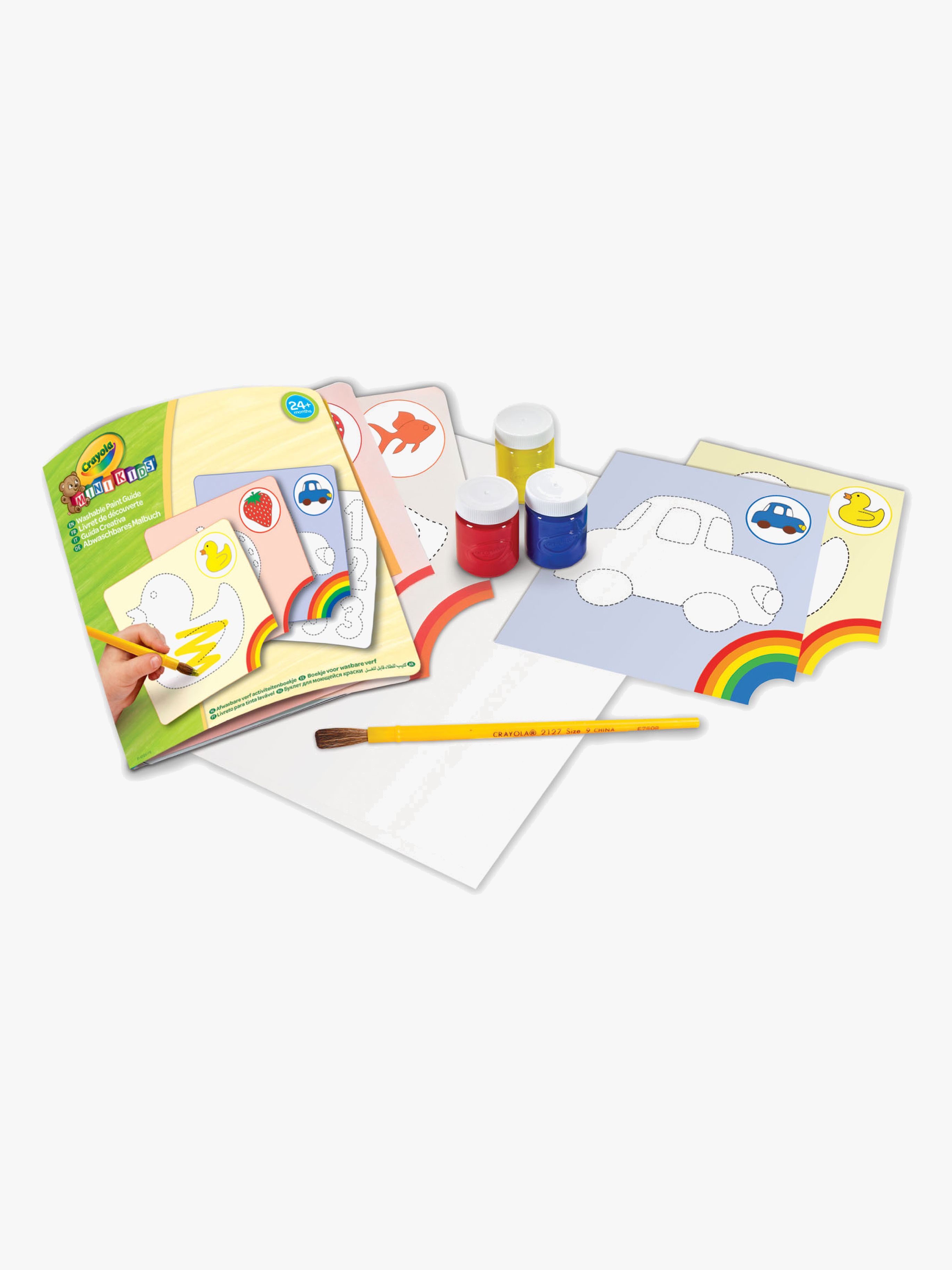 Crayola Mini Kids Tvättbart Målarset