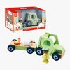 Hape Sagobok med Lekset The Rumbling Tractor