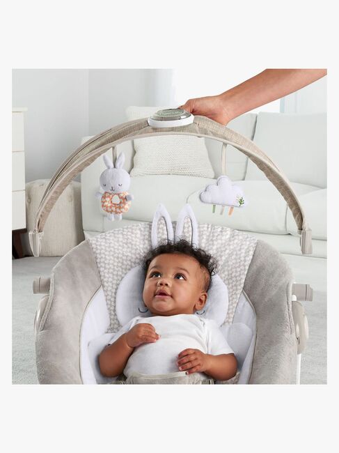 Ingenuity InLighten Babygunga Twinkle Tails, Grey