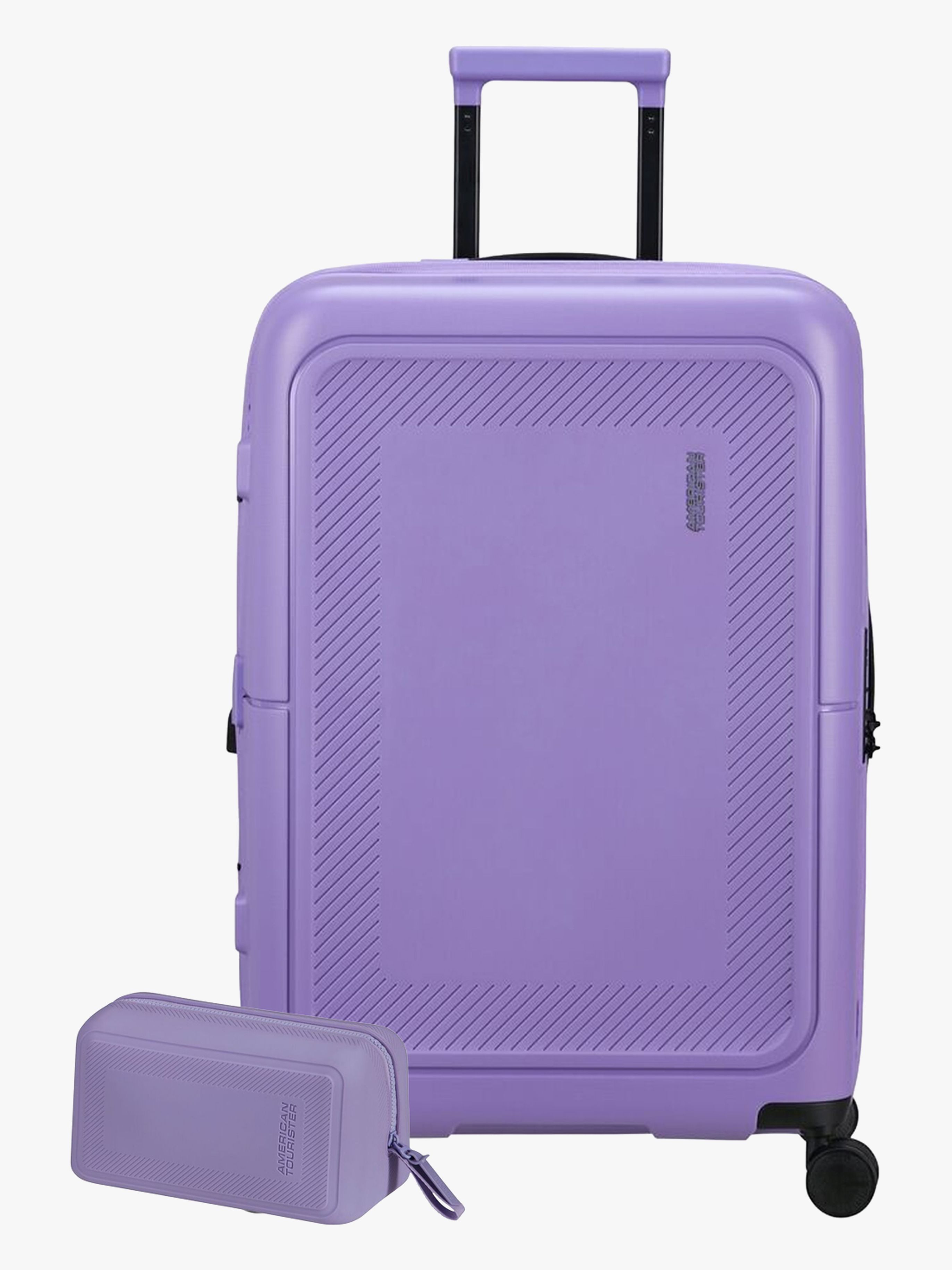 American Tourister Dashpop Resväska 76-84L &  Necessär POP Violet Purple