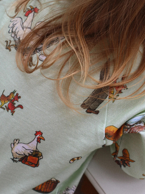 Geggamoja Pyjamas Pettson & Findus, Grön