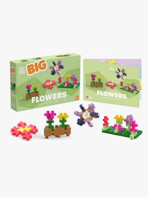 Plus-Plus BIG Activity Byggset Blommor 40 Delar