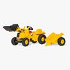 Rolly Toys Tramptraktor med Lastare och Släp CAT