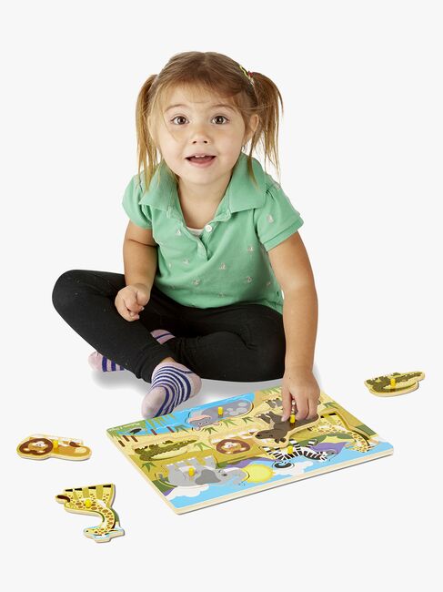 Melissa & Doug Knoppussel Safari 7 bitar