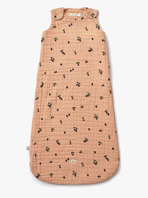 LIEWOOD Flora Sovpåse Stl 56-68, Mini Berry/Pale Tuscany