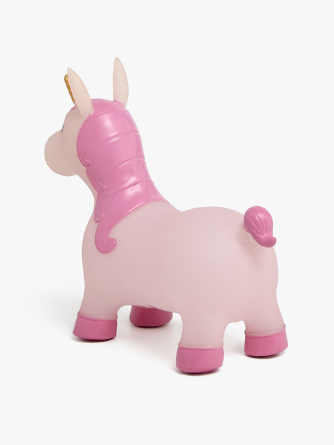 Cloudberry Castle Hoppdjur Glittrig Enhörning, Rosa