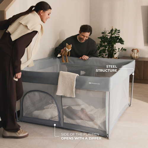 Kinderkraft ZIKI Lekhage, Grey