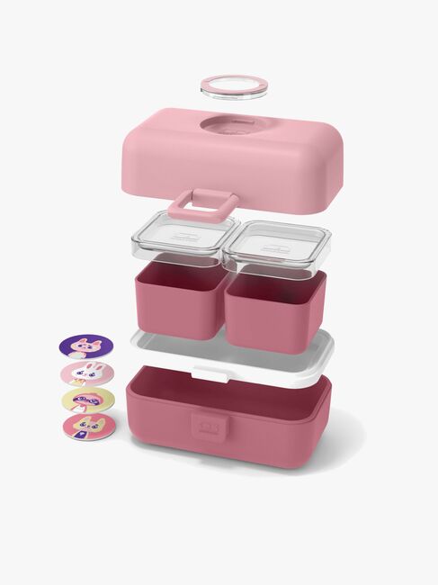 Monbento Tresor Bento Matlåda, Pink blush