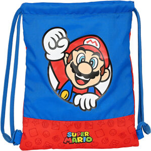Nintendo Super Mario Bros Gympapåse 3 L, Blå/Röd