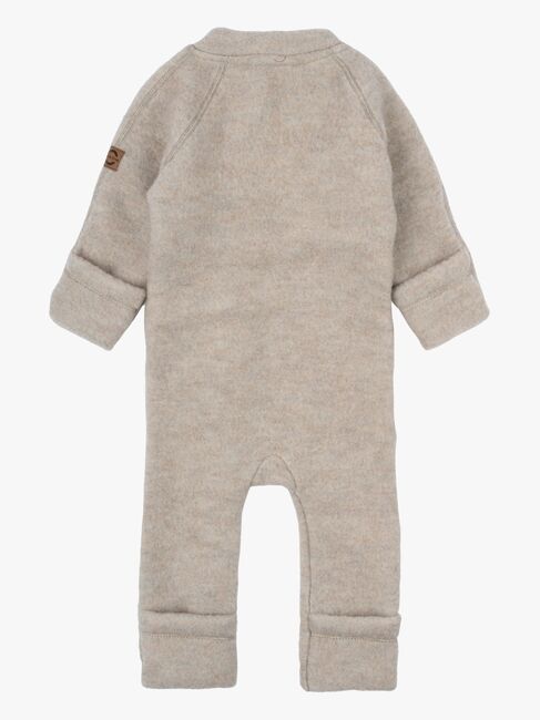 Mikk-Line Ulloverall Merino, Melange Offwhite