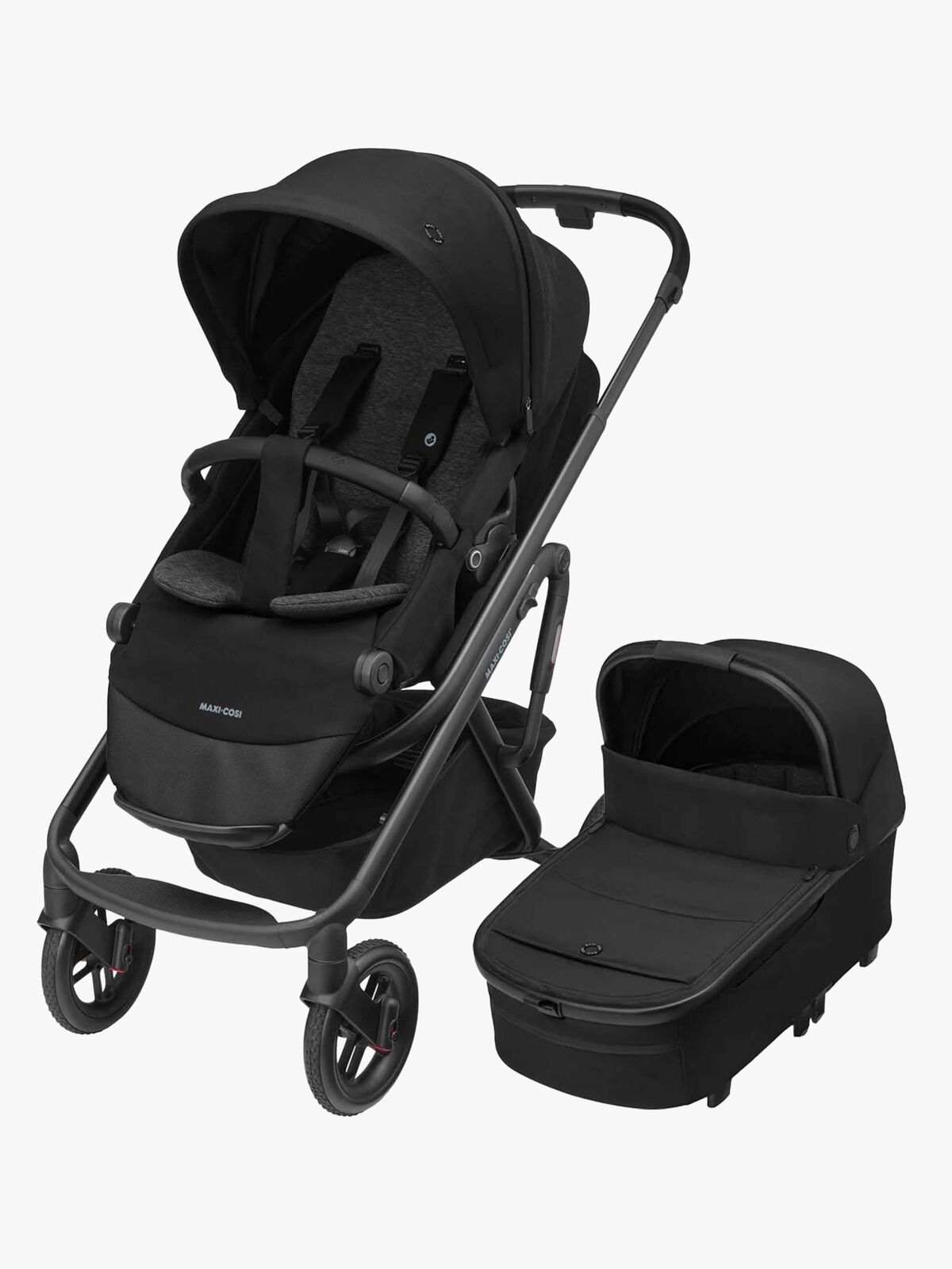 Maxi-Cosi Lila XP+ Duovagn, Essential Black