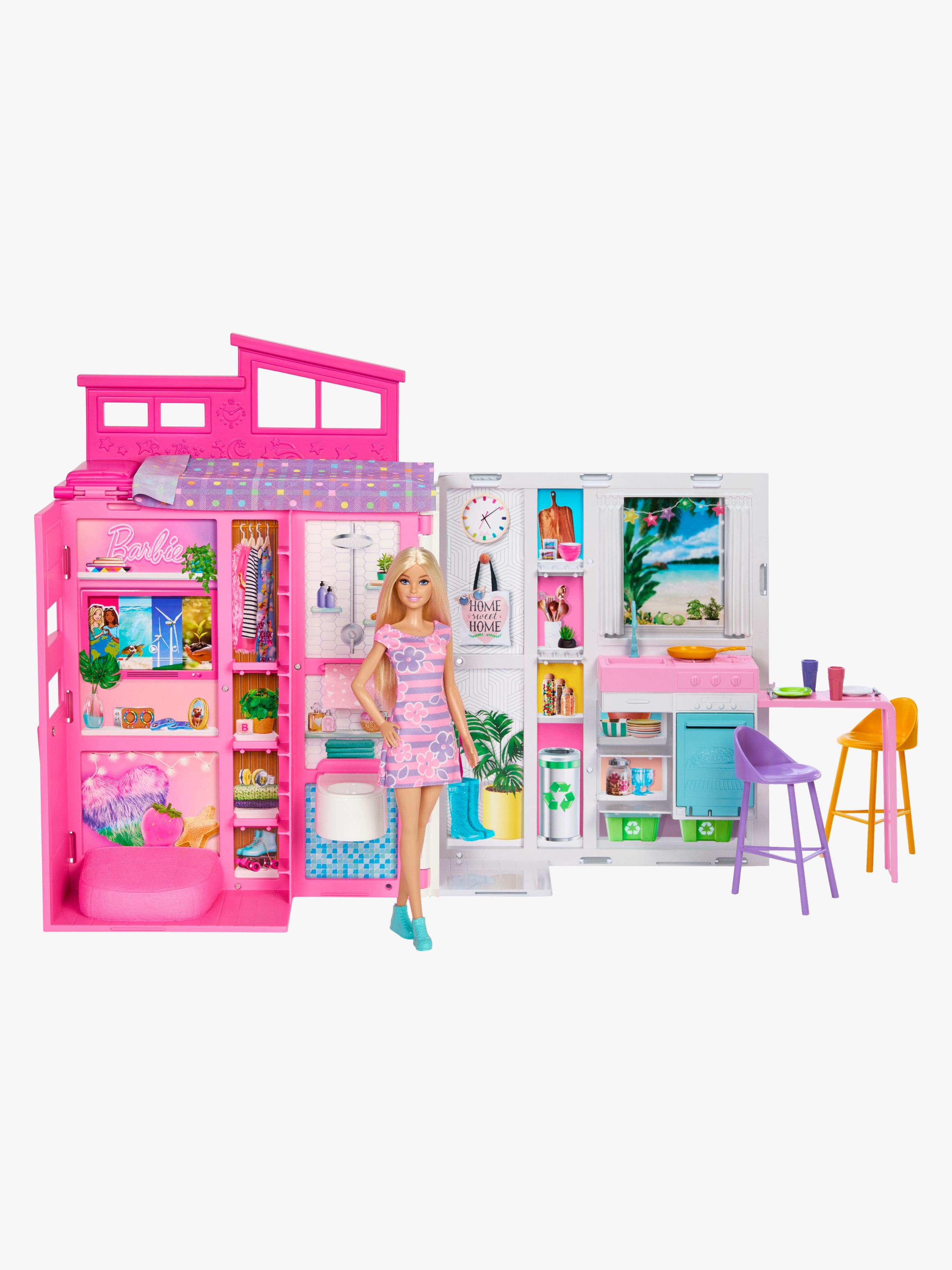 Barbie Lekset med Docka Getaway House