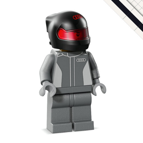 LEGO Speed Champions 77259 Audi Revolut F1 Team R26 racerbil