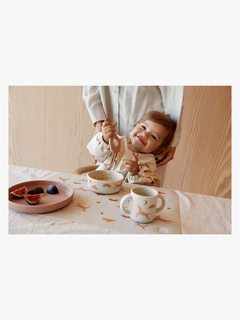 LIEWOOD Merle Cape Haklapp med Tryck, Dream/Ecru