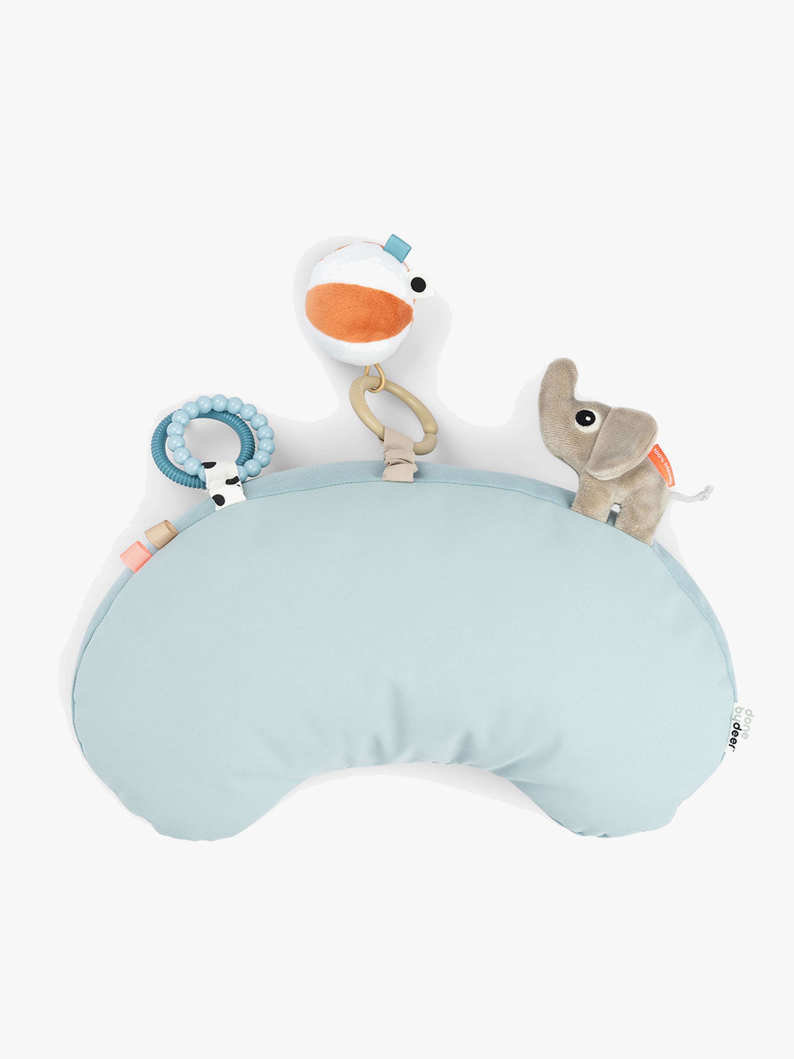 Done By Deer Playground Tummy Time Aktivitetsleksak, Blue