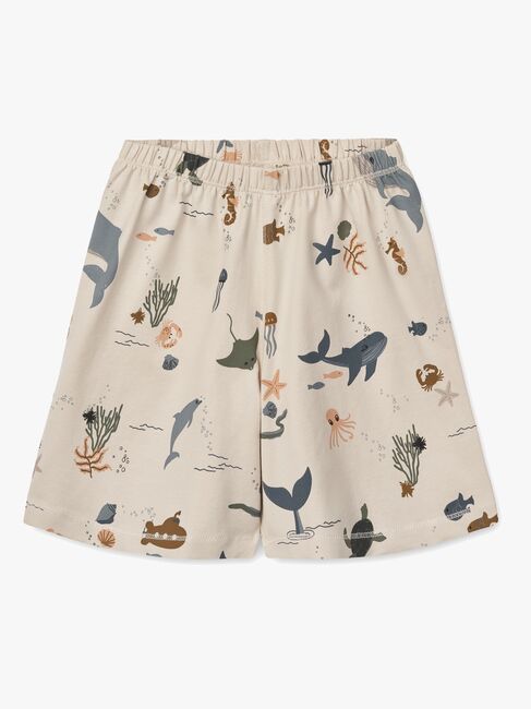 LIEWOOD Ilford Pyjamas 2-Delat Set, Sea creature/Sandy