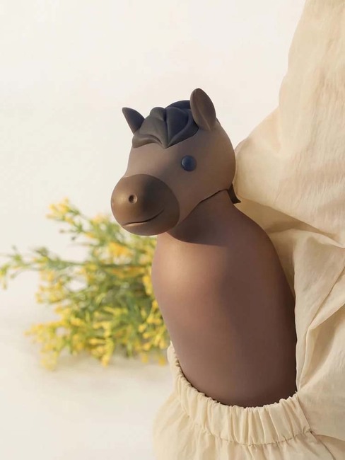 Asobu Bestie Vattenflaska Häst, Brun SBV44-HORSE-4840_4a.jpg