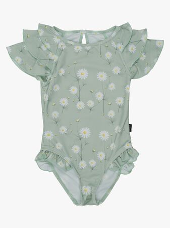 Lindberg Gracie Baddräkt, Green/White