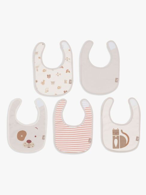 Jollein Bandana Dregglis Vattentät 5-Pack, Animal Friends