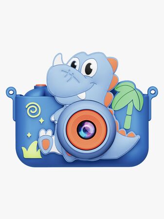 MiniLens Digitalkamera Dinosaurie, Blå