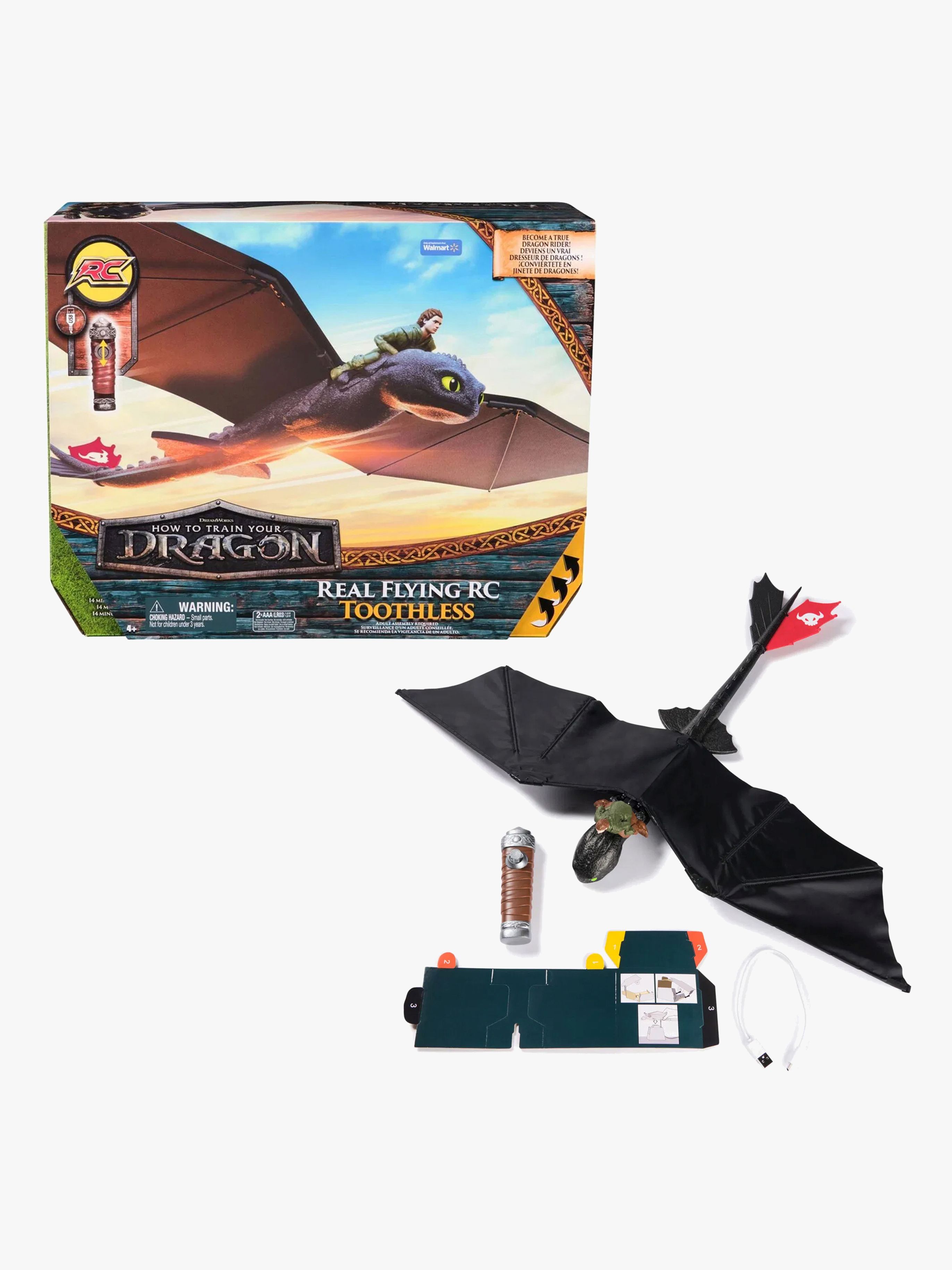How to train your dragon Flying Tandlöse Radiostyrd Leksak