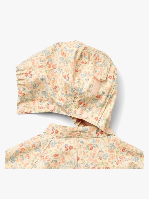 Wheat Mika Regnoverall, Flowers and Seashells