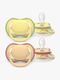 Philips Avent Ultra Air Napp 0–6m 2-Pack, Gul/Orange