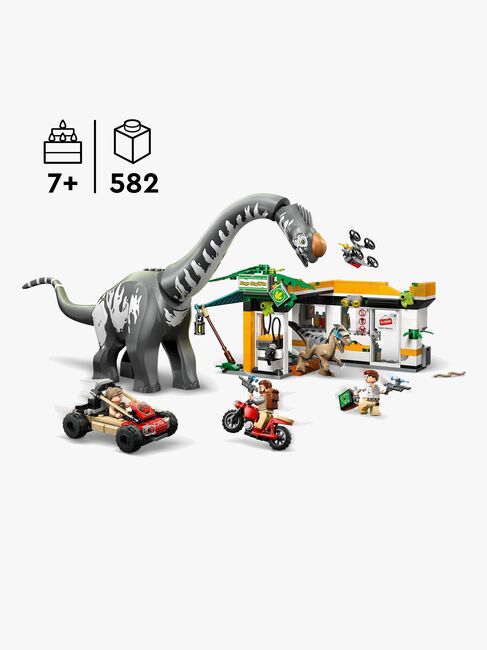 LEGO Jurassic World 76973 Spårningsuppdrag med raptor och titanosaurus