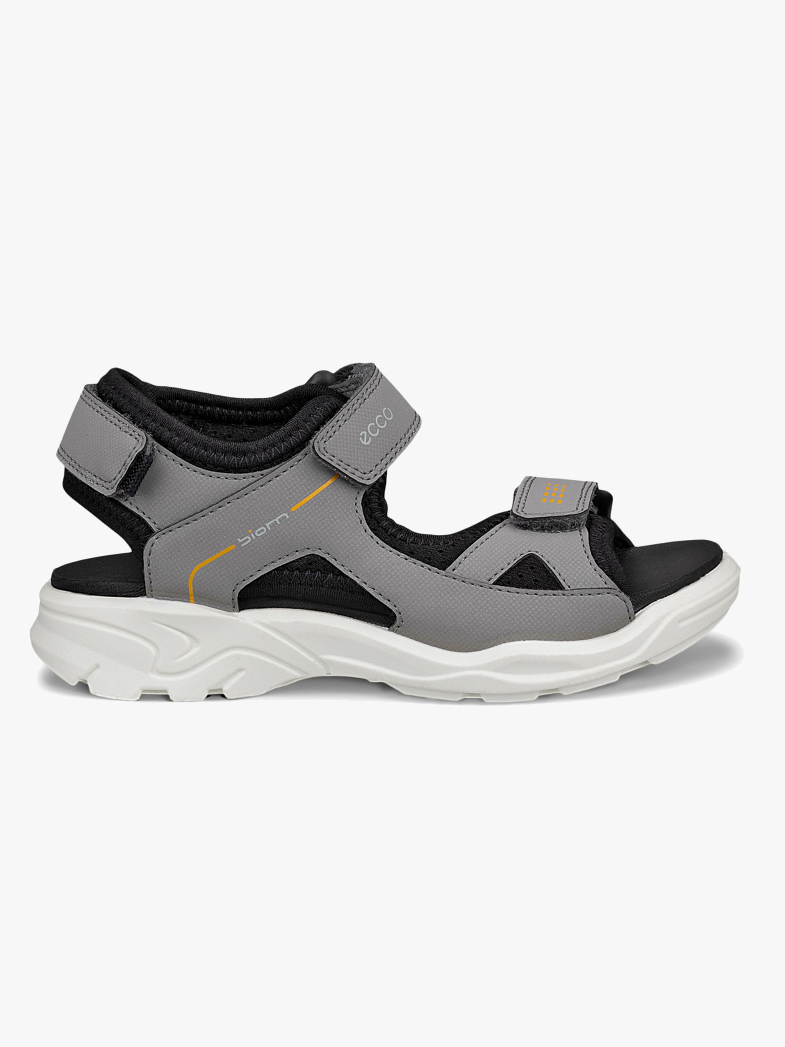 Ecco Biom Raft Sandaler, Steel/Black, 31