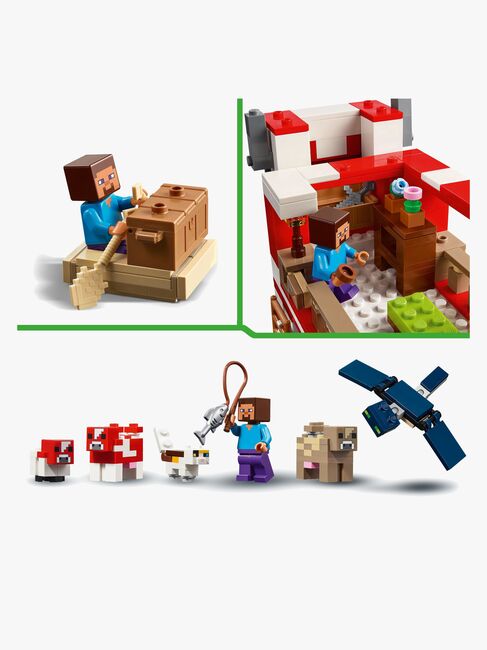 LEGO Minecraft 21270 Mooshroomhuset