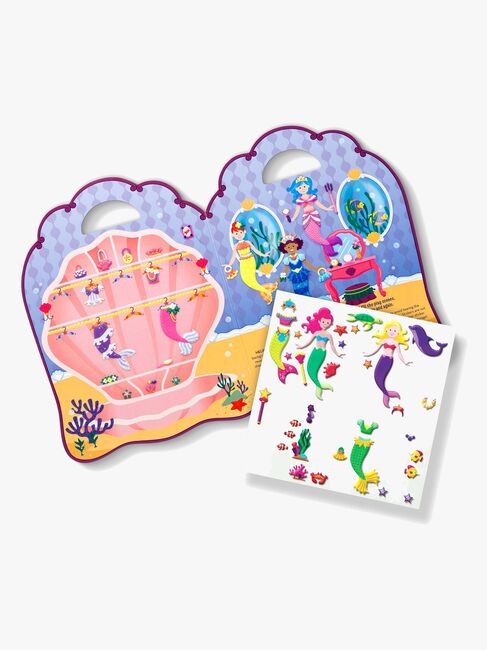 Melissa & Doug Klistermärkesbok Sjöjungfrur 65 st