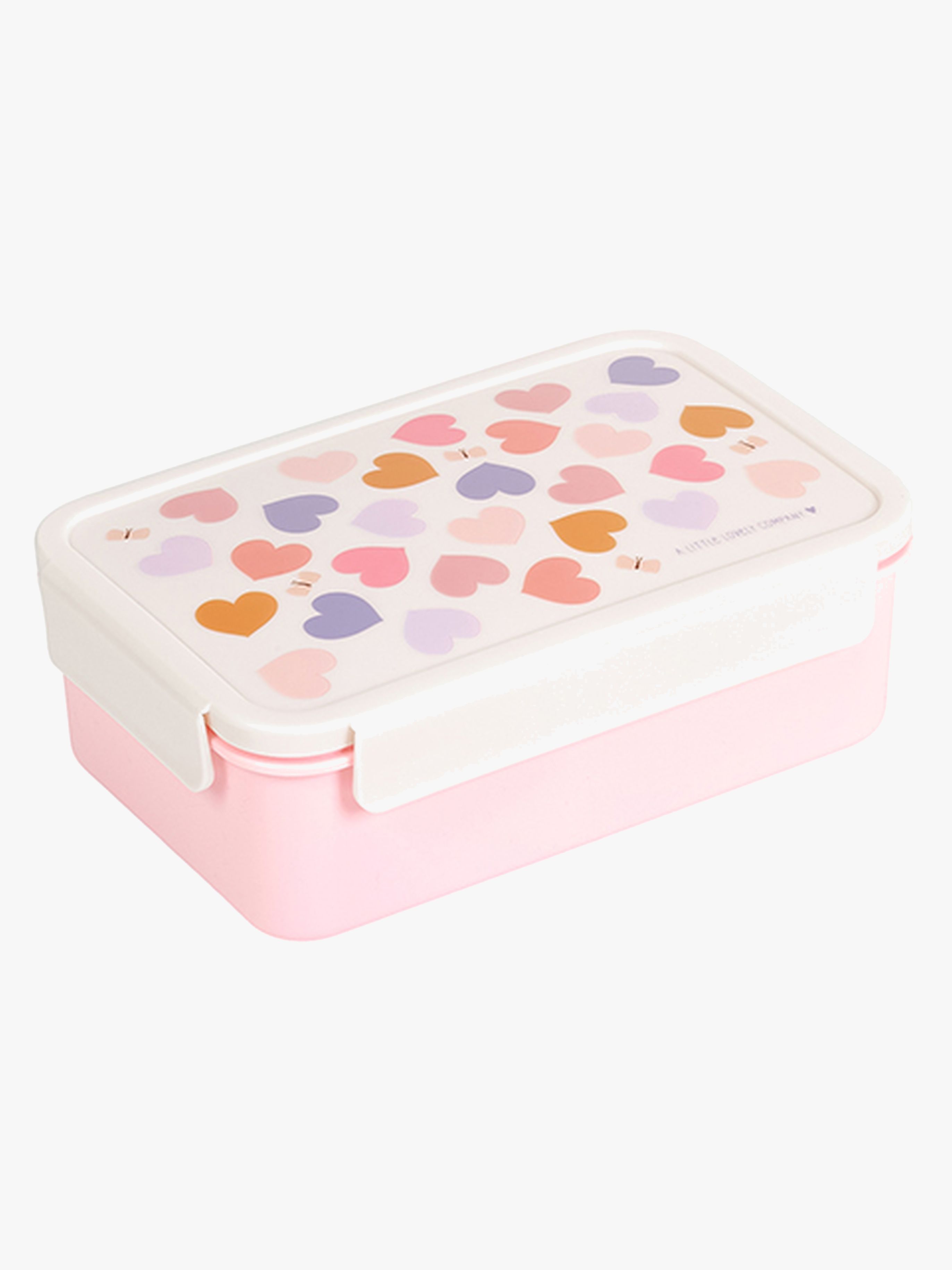 A Little Lovely Company Bento Matlåda, Hearts
