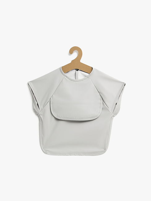 Beemoo CARE Bib Haklapp, Light Grey