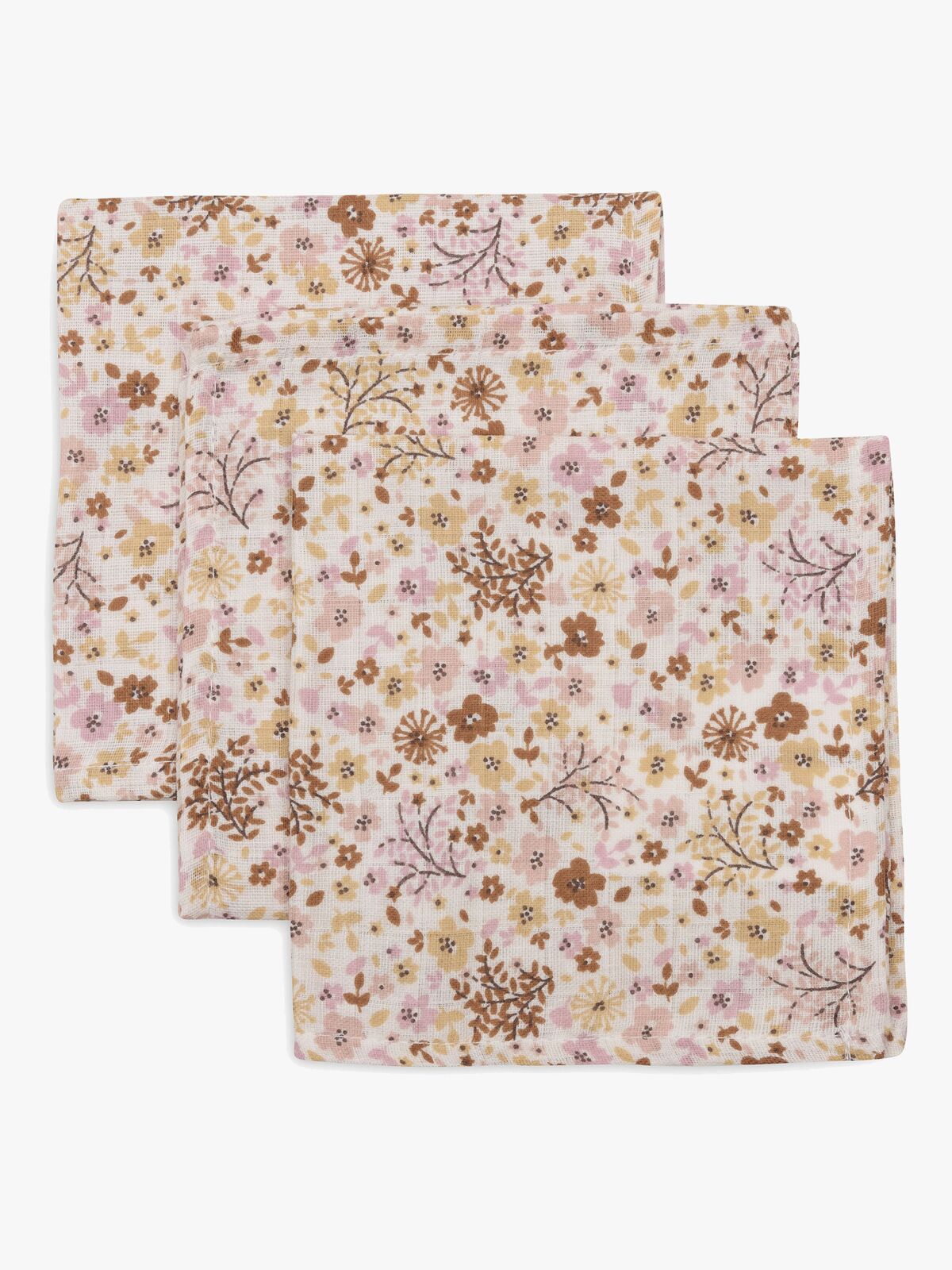 Jollein Tvättlappar 3-Pack, Flower Fairies
